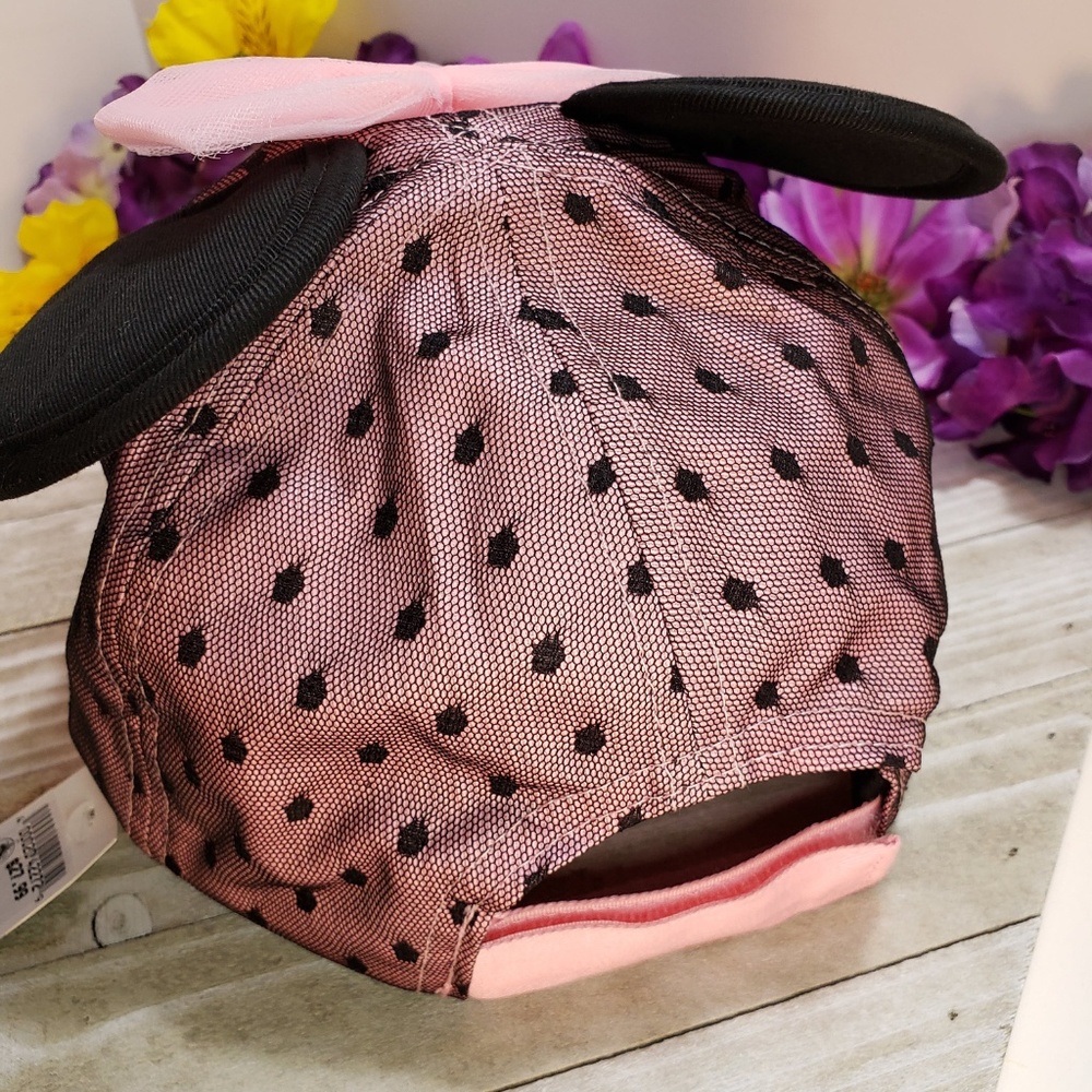 Disney Parks Minnie Ears Baseball Cap, New - Picture 4 of 8